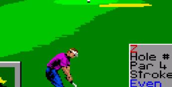 PGA Tour Golf 2 GameGear Screenshot
