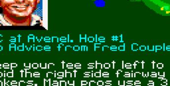 PGA Tour Golf 2 GameGear Screenshot