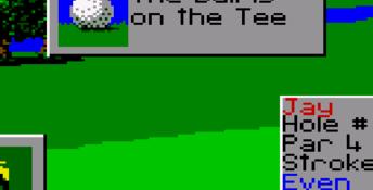 PGA Tour Golf 2 GameGear Screenshot