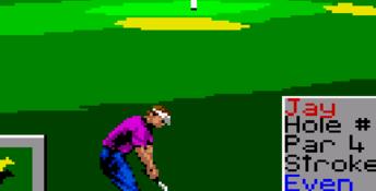 PGA Tour Golf 2 GameGear Screenshot