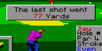 PGA Tour Golf 2 GameGear Screenshot