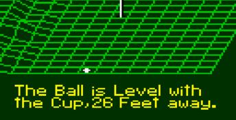 PGA Tour Golf 2 GameGear Screenshot