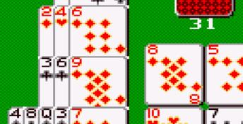 Pocker Faced Paul Solitaire GameGear Screenshot