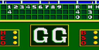 Pro Yakyuu 91 GameGear Screenshot