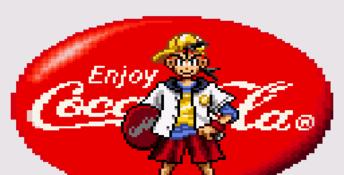 Sassou Shounen Eiyuuden Coca Cola Kid GameGear Screenshot