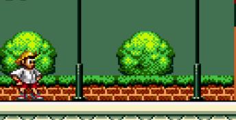 Sassou Shounen Eiyuuden Coca Cola Kid GameGear Screenshot