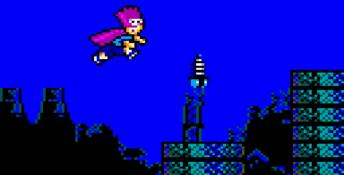 The Simpsons: Bartman Meets Radioactive Man GameGear Screenshot