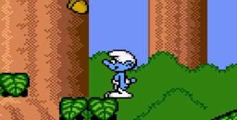 The Smurfs GameGear Screenshot