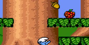 The Smurfs GameGear Screenshot