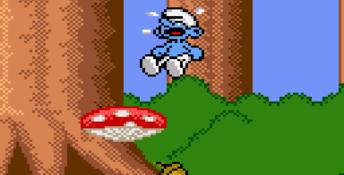 The Smurfs GameGear Screenshot