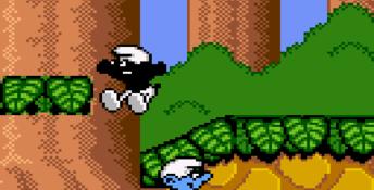 The Smurfs GameGear Screenshot