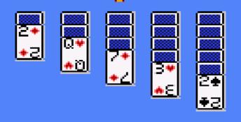 Solitaire Funpak GameGear Screenshot