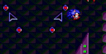 Sonic Spinball GameGear Screenshot