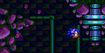 Sonic Spinball GameGear Screenshot