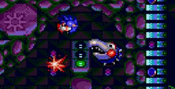 Sonic Spinball GameGear Screenshot