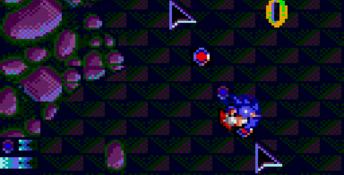Sonic Spinball GameGear Screenshot
