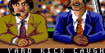 Sports Illustrated Championship Football And Baseball GameGear Screenshot