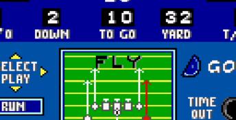 Sports Illustrated Championship Football And Baseball GameGear Screenshot