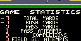 Sports Illustrated Championship Football And Baseball GameGear Screenshot