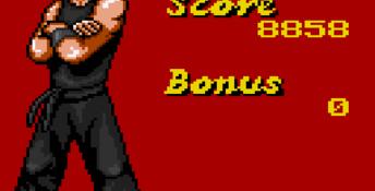 Surf Ninjas GameGear Screenshot