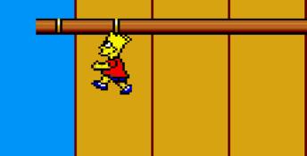 The Simpsons: Bart vs. the World GameGear Screenshot