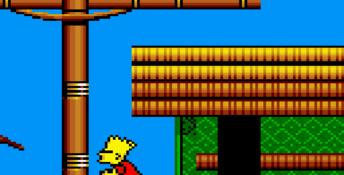 The Simpsons: Bart vs. the World GameGear Screenshot