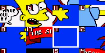 The Simpsons: Bart vs. the World GameGear Screenshot