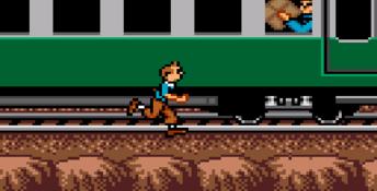 Tintin In Tibet GameGear Screenshot
