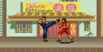 Virtua Fighter Animation GameGear Screenshot