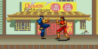 Virtua Fighter Animation GameGear Screenshot