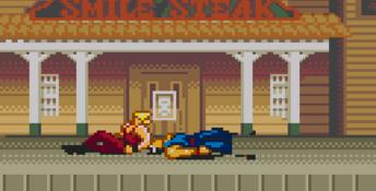 Virtua Fighter Animation GameGear Screenshot