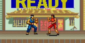 Virtua Fighter Animation GameGear Screenshot