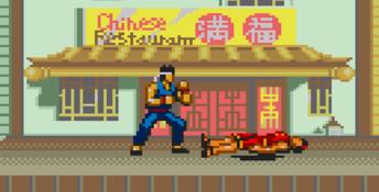 Virtua Fighter Animation GameGear Screenshot