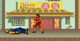 Virtua Fighter Animation GameGear Screenshot