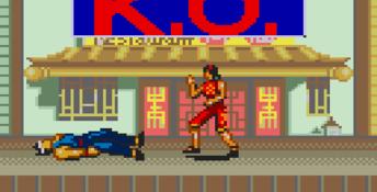 Virtua Fighter Animation GameGear Screenshot