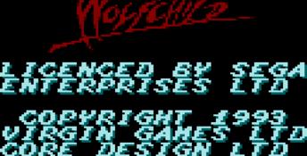 Wolfchild GameGear Screenshot