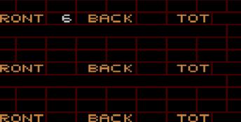 World Class Leaderboard Golf GameGear Screenshot