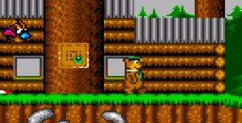 Yogi Bear In Yogi Bear's Goldrush GameGear Screenshot