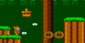 Yogi Bear In Yogi Bear's Goldrush GameGear Screenshot