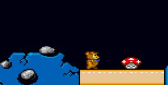 Yogi Bear In Yogi Bear's Goldrush GameGear Screenshot