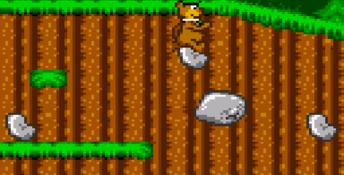 Yogi Bear In Yogi Bear's Goldrush GameGear Screenshot