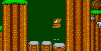 Yogi Bear In Yogi Bear's Goldrush GameGear Screenshot