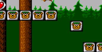 Yogi Bear In Yogi Bear's Goldrush GameGear Screenshot
