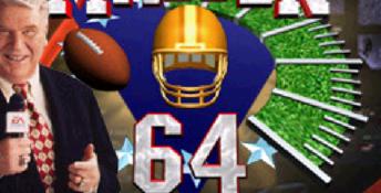 Madden Football 64 Nintendo 64 Screenshot