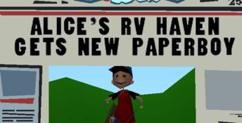 Paperboy 64 Nintendo 64 Screenshot