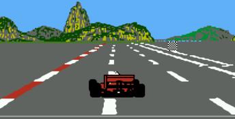 Al Unser Jr.'s Turbo Racing NES Screenshot