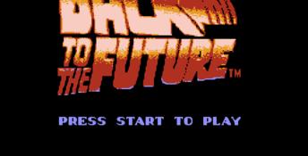 Back to the Future NES Screenshot