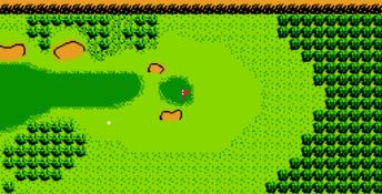 Bandai Golf: Challenge Pebble Beach NES Screenshot