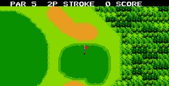 Bandai Golf: Challenge Pebble Beach NES Screenshot
