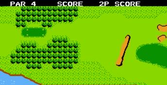 Bandai Golf: Challenge Pebble Beach NES Screenshot